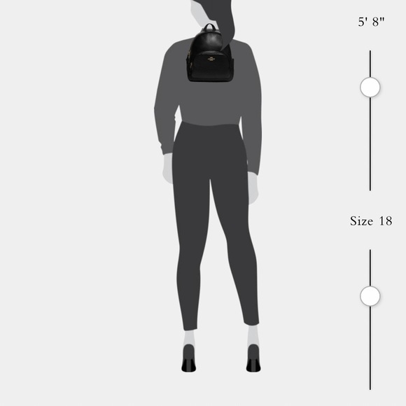 COACH MINI COURT BACKPACK - Picture 12 of 14